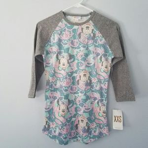 Lularoe Disney Minnie Mouse Randy XXS NWT